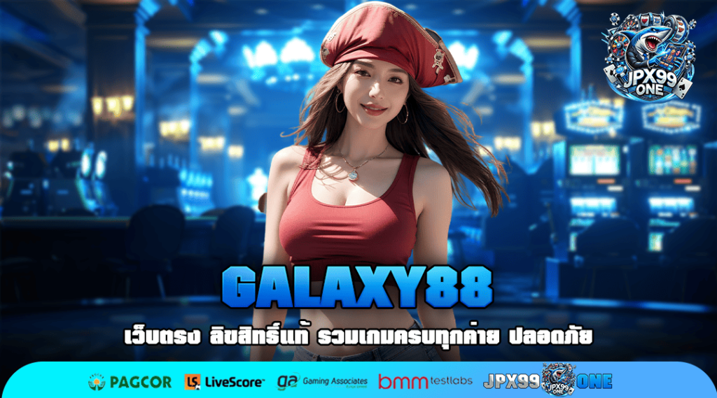 GALAXY88 เว็บสล็อตค่ายแม่ เกมแท้บริการ ระบบดีมีชัยไปกว่าครึ่ง