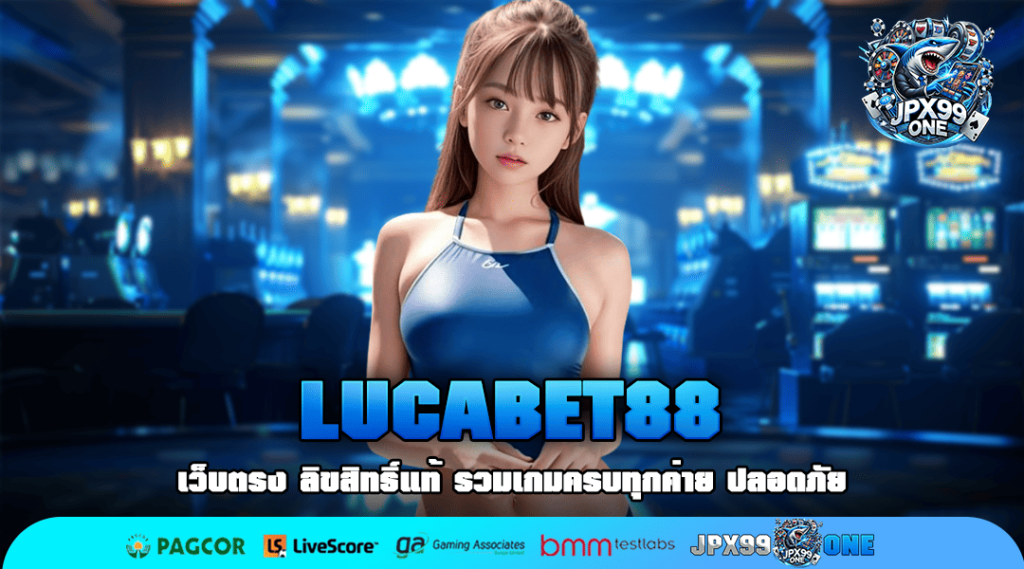 LUCABET88 ทางเข้าเล่นเกมหลัก ปลอดภัย 100% ไม่ผ่านเอเย่นต์