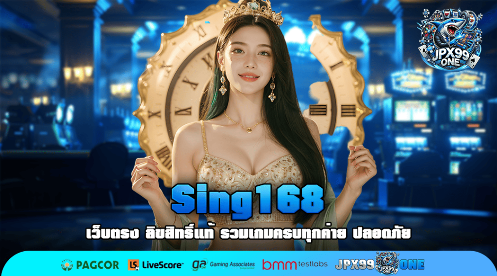 Sing168 ทางเข้าหลัก สล็อตเว็บใหญ่ แตกโหด จ่ายไว ขวัญใจผู้เล่น